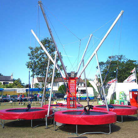 Fungee Bungee Rides Bungee Trampoline Hire UK | London Hire Available | Poplar Attractions