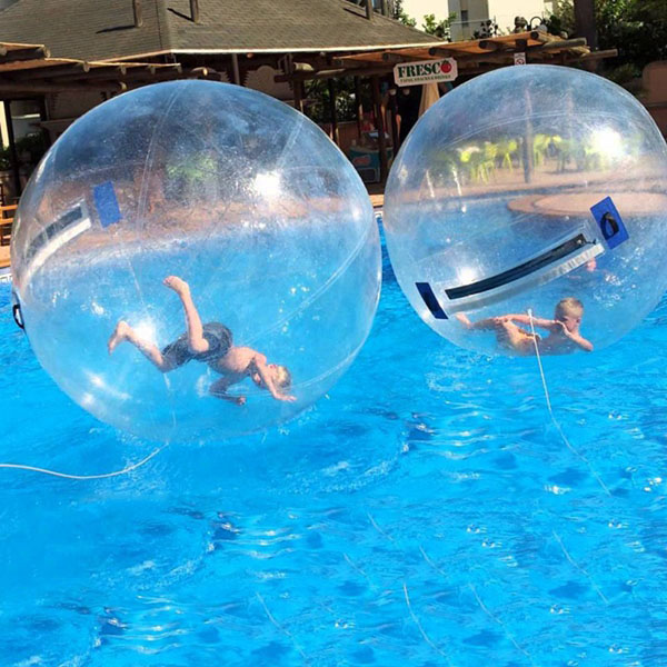Aqua Zorbing in Water Balls