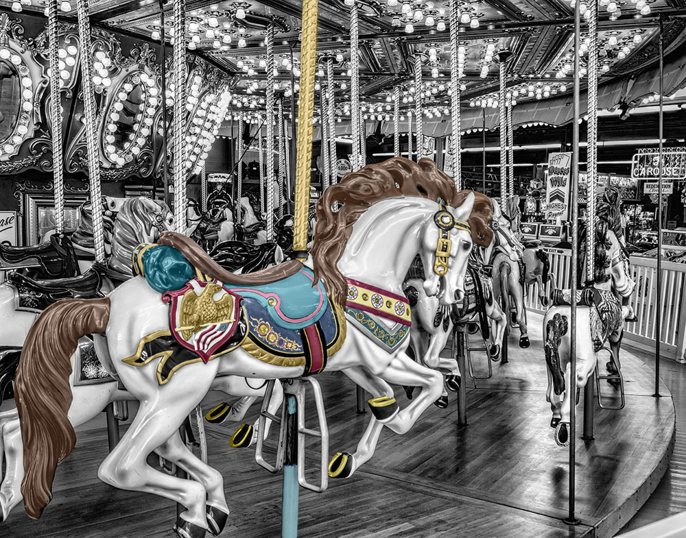 Modern Carousel Horse